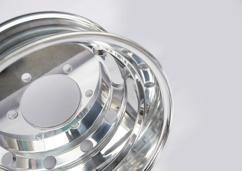 Bulk Supply 17.5 Inch Polished-finished Forged Truck Wheels high quality
