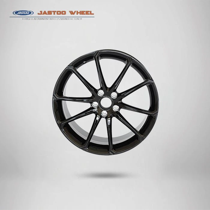 19x8.5 orlach rothaí carr péintéireachta dubh snasta do McLaren